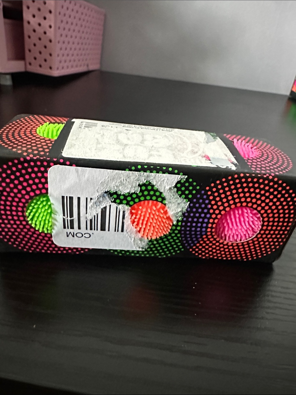 Schylling NEEDOH Teenie Fuzz Ball- the velvet squeeze! (NIB)